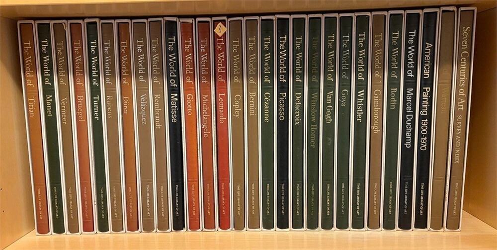 Time Life Library of Art - GORGEOUS - Complete 28 Book Set, Individually Boxed